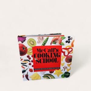 Vintage McCall's Cooking School Cookbook Hardcover McCall's Food Editors 12 Tabs